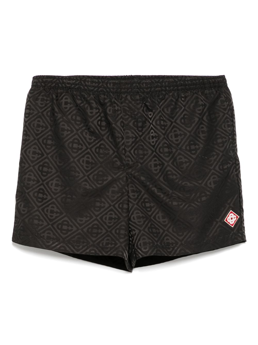 Casablanca monogram swim shorts - Black