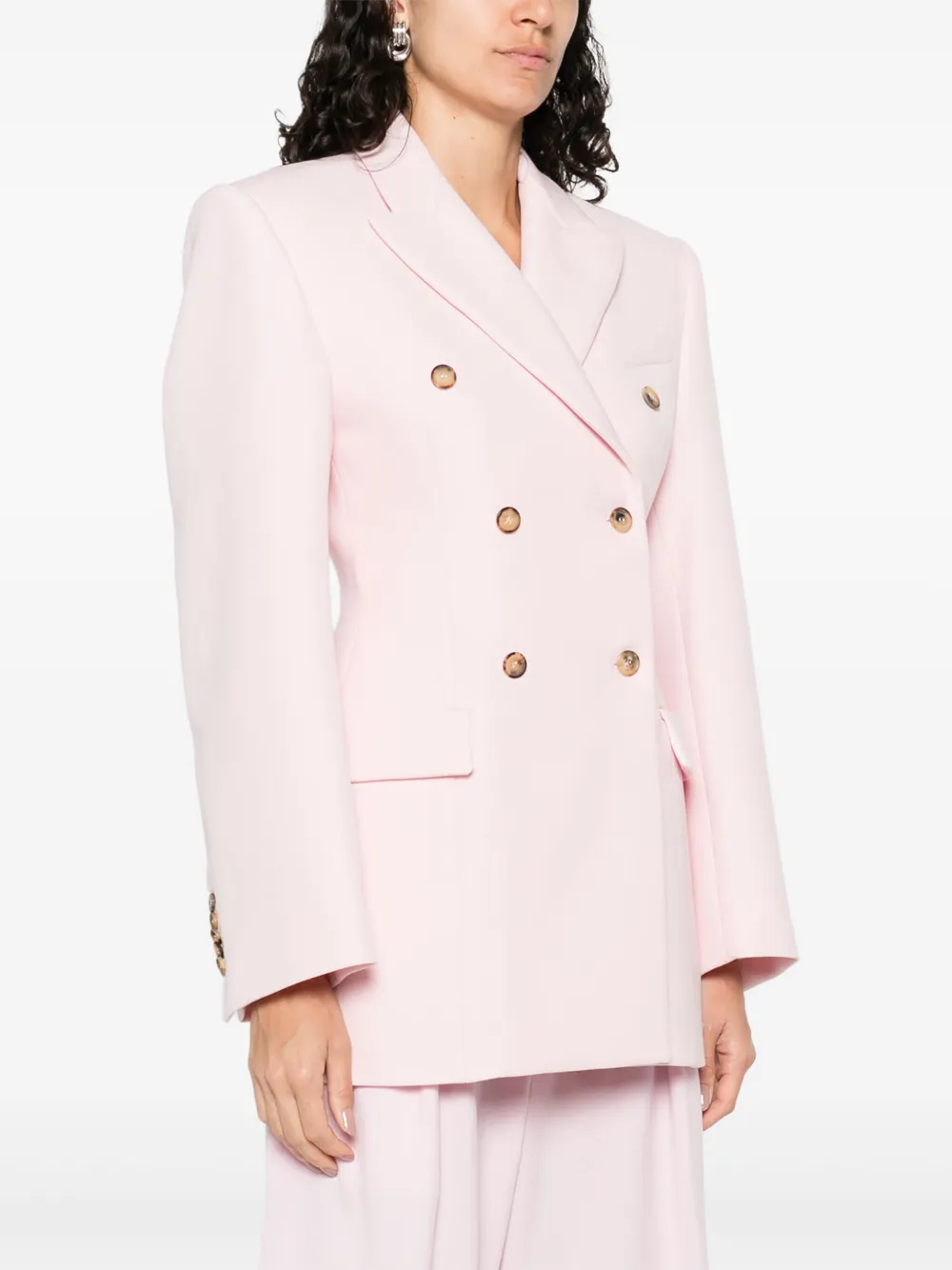 Shop Wardrobe.nyc Double-breasted Blazer