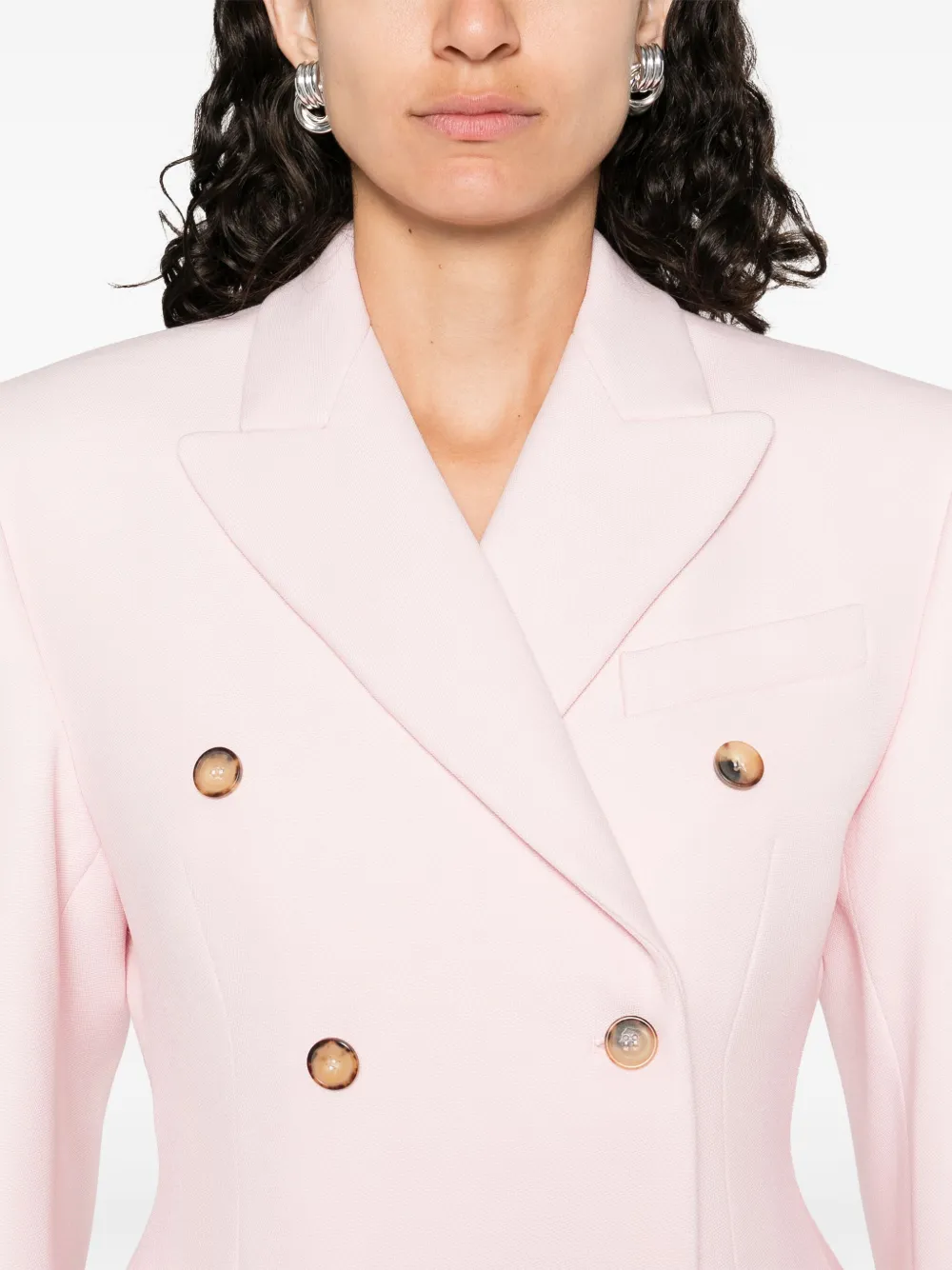 Shop Wardrobe.nyc Double-breasted Blazer