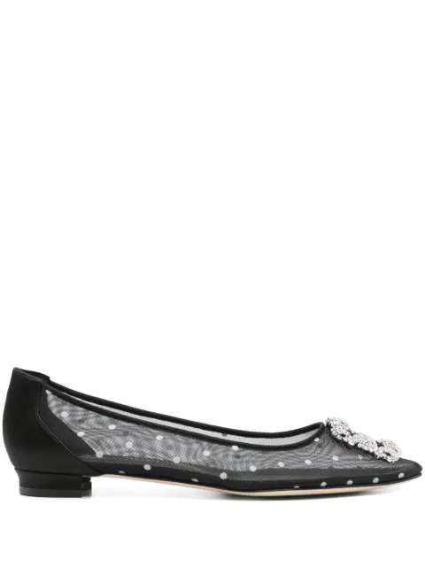 Manolo Blahnik Hangisi ballet flats