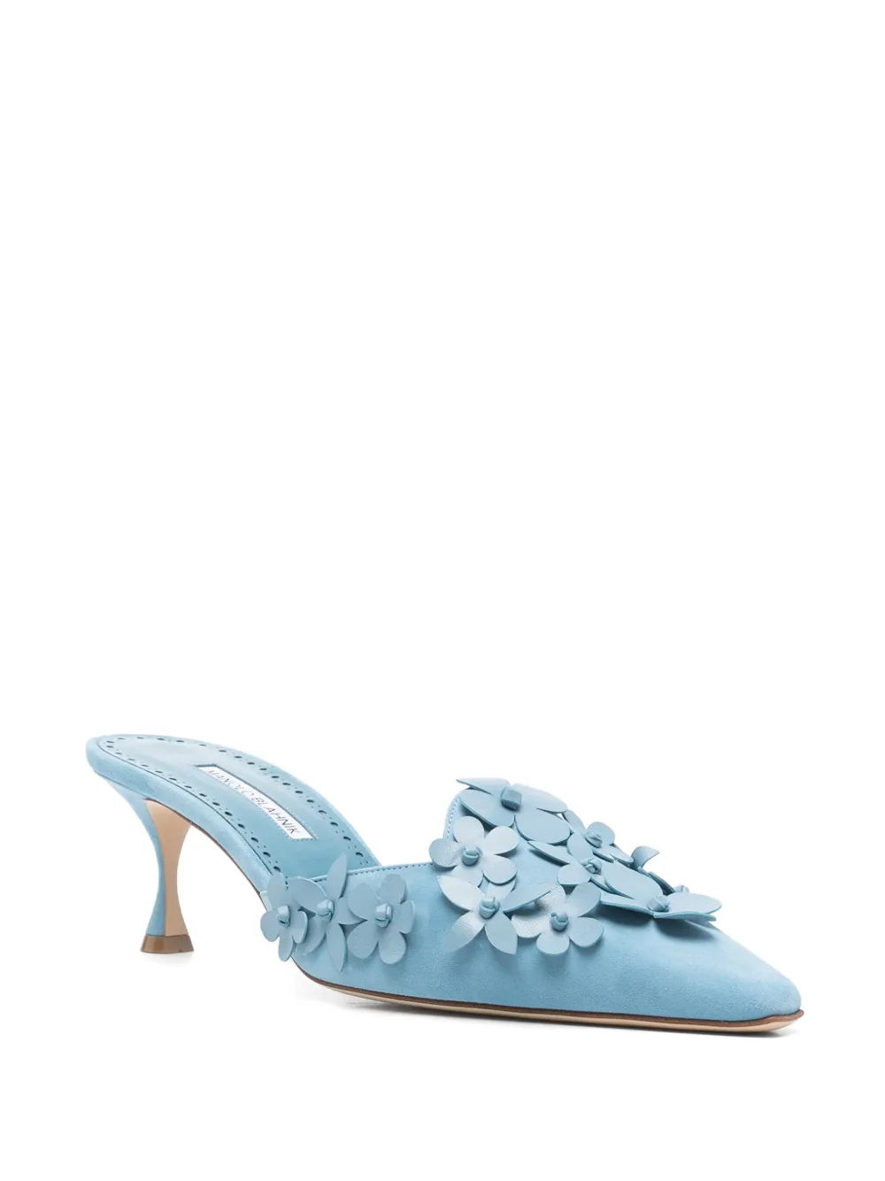 Manolo Blahnik 50mm Harnes mules | Heeled Mules | Image 2