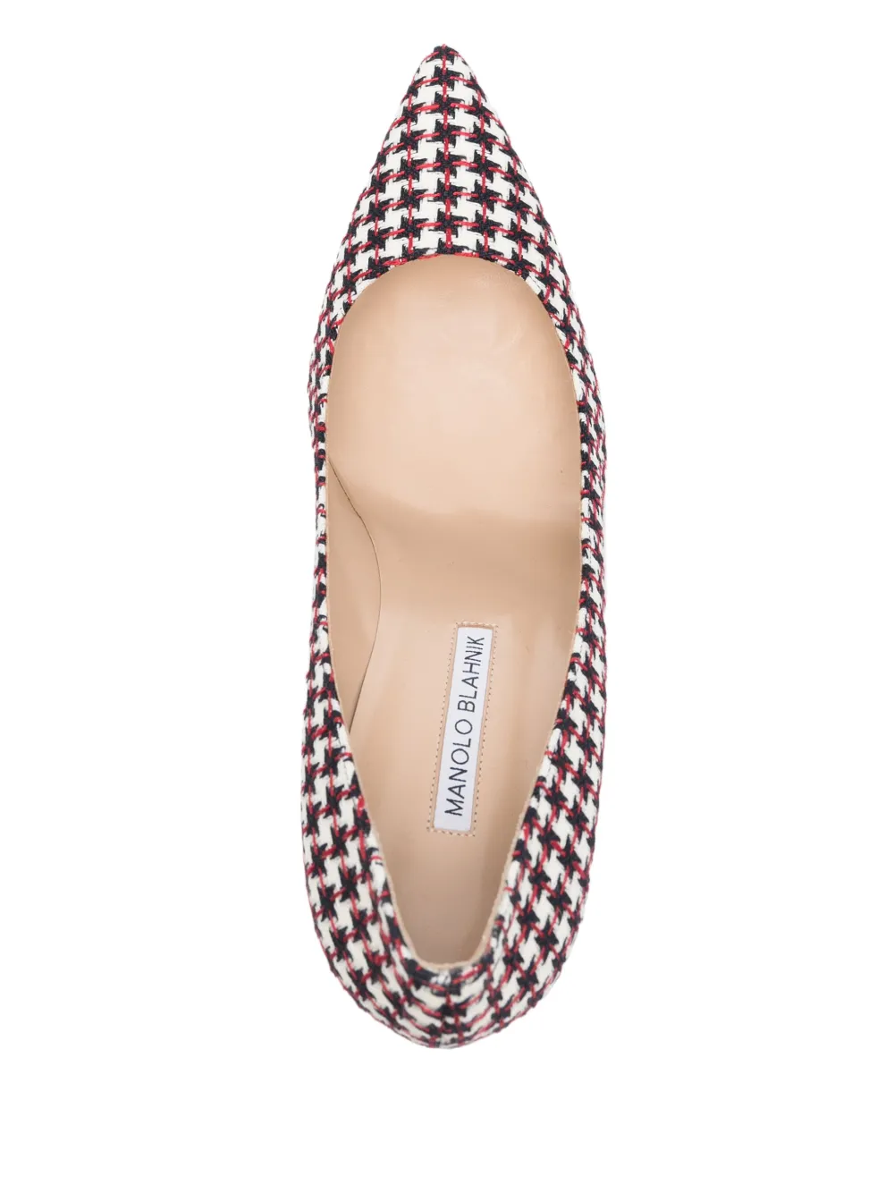 Manolo Blahnik 90mm Pick pumps Neutrals