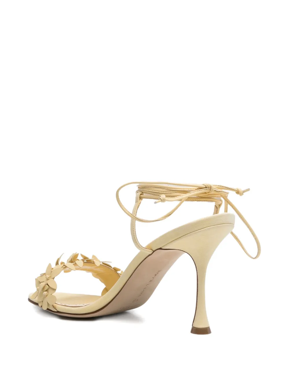 Manolo Blahnik 90mm Anista sandals Yellow