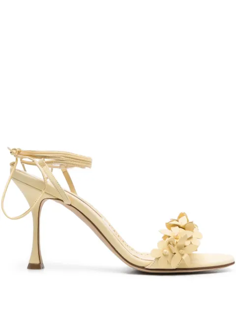 Manolo Blahnik 90mm Anista heeled sandals