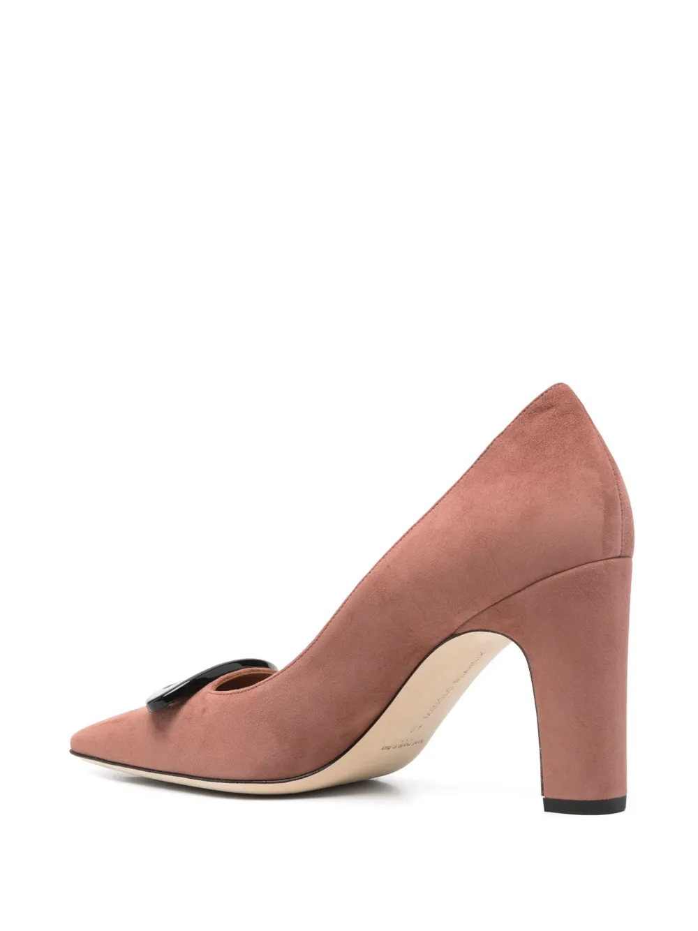 Manolo Blahnik 90 mm Fenixhi pumps Bruin