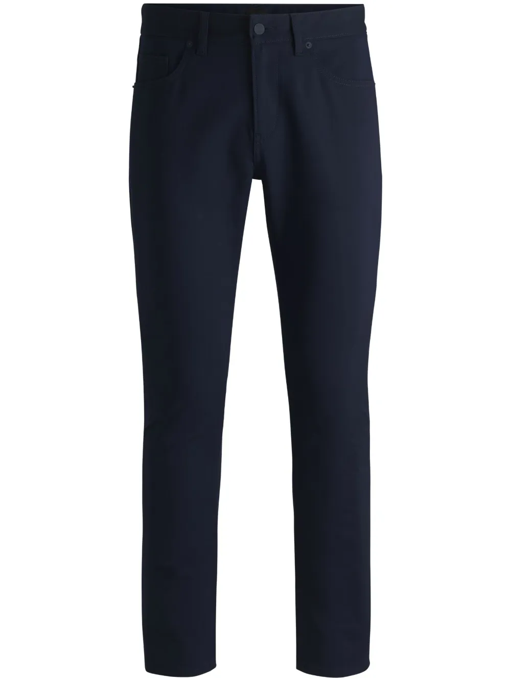 BOSS Straight jeans Blauw