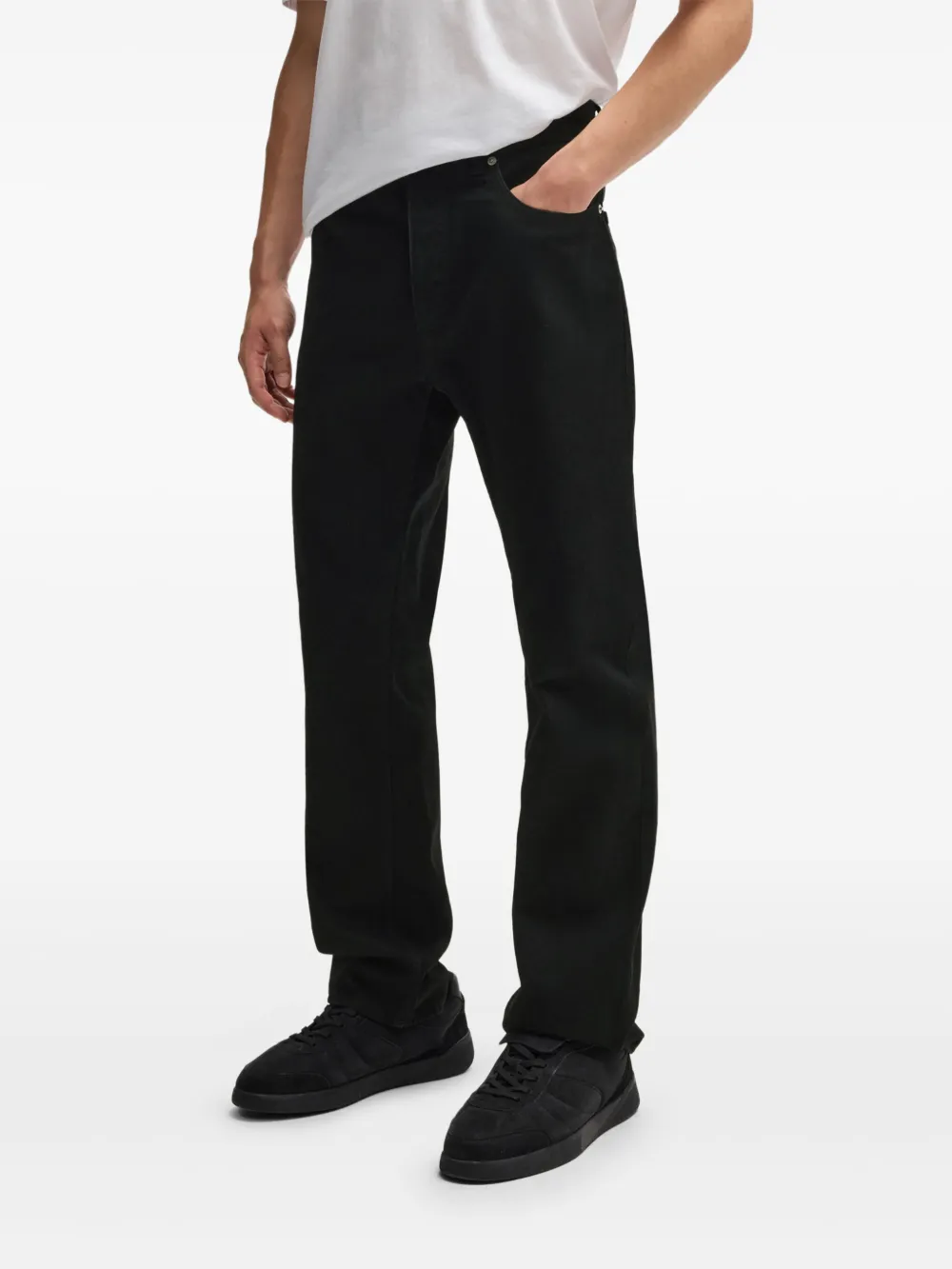 HUGO Skinny jeans Zwart
