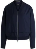 BOSS layered-effect jacket - Blue