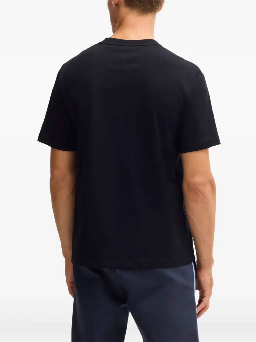 BOSS T-shirt met print Zwart