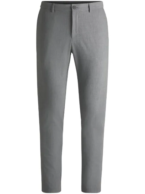 BOSS wool-plend trousers