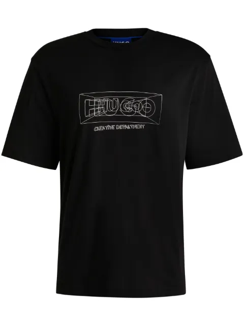 HUGO Camiseta de algodão