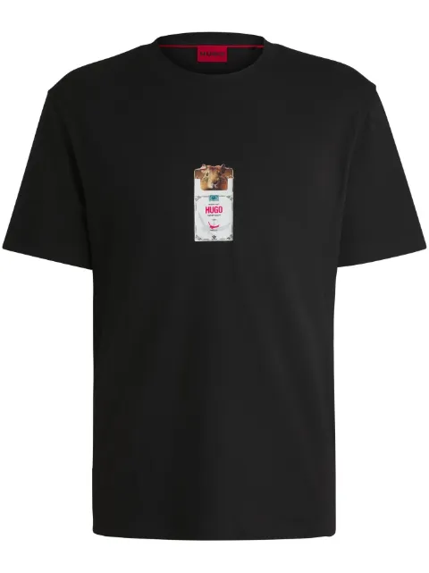 HUGO Camiseta com estampa