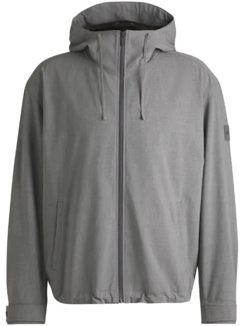 BOSS Jaqueta com aplicação de logo