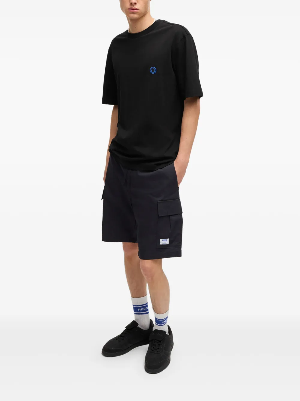 HUGO Camiseta com aplicação de logo | Camisetas | Image 2
