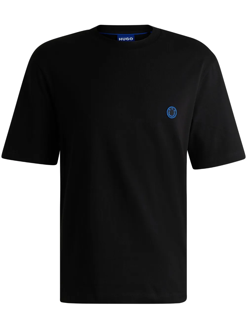 HUGO Camiseta com aplicação de logo | Preto | Image 1