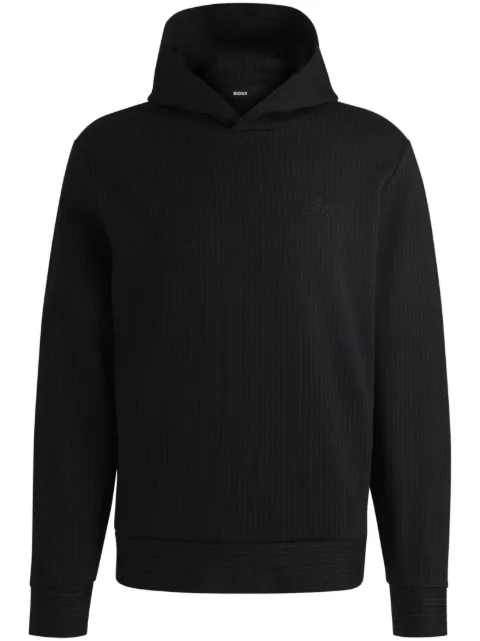 BOSS pinstriped hoodie