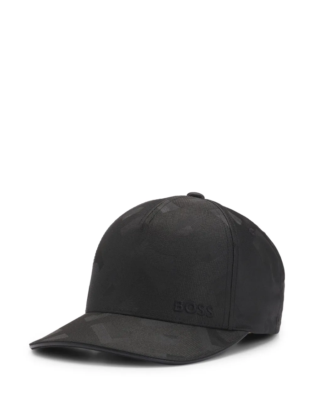 BOSS Pet met jacquard-patroon Zwart