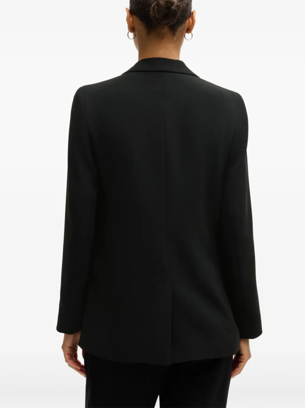 Hugo Boss Single-breasted Blazer In Black