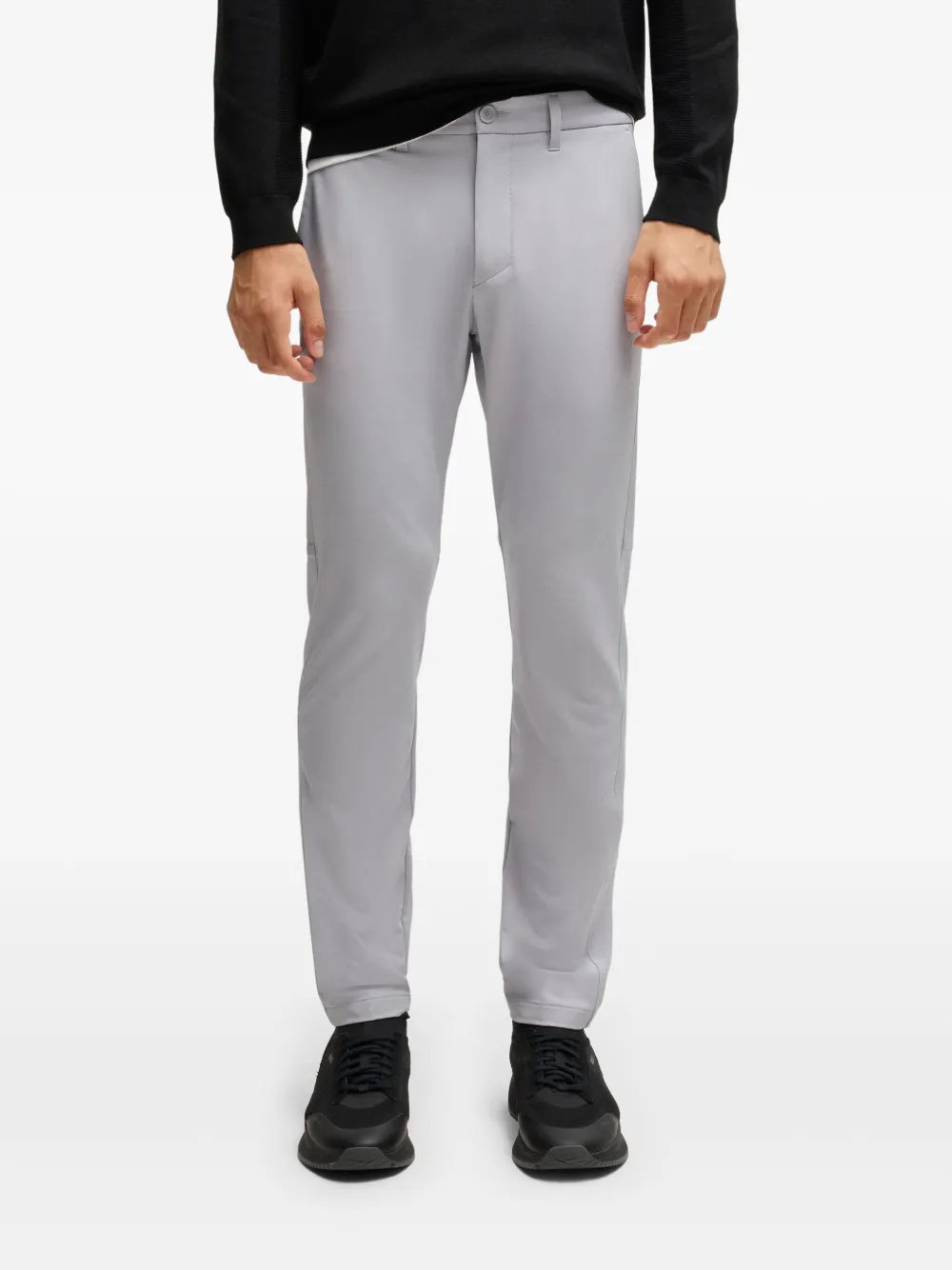 BOSS Commuter broek Grijs