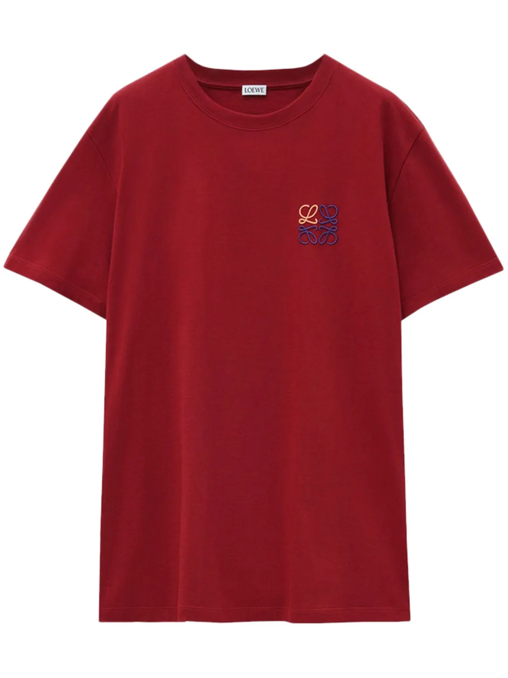 LOEWE コットン Tシャツ - レッド