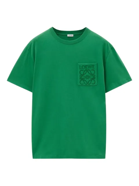 LOEWE Anagram-embroidered pocket T-shirt