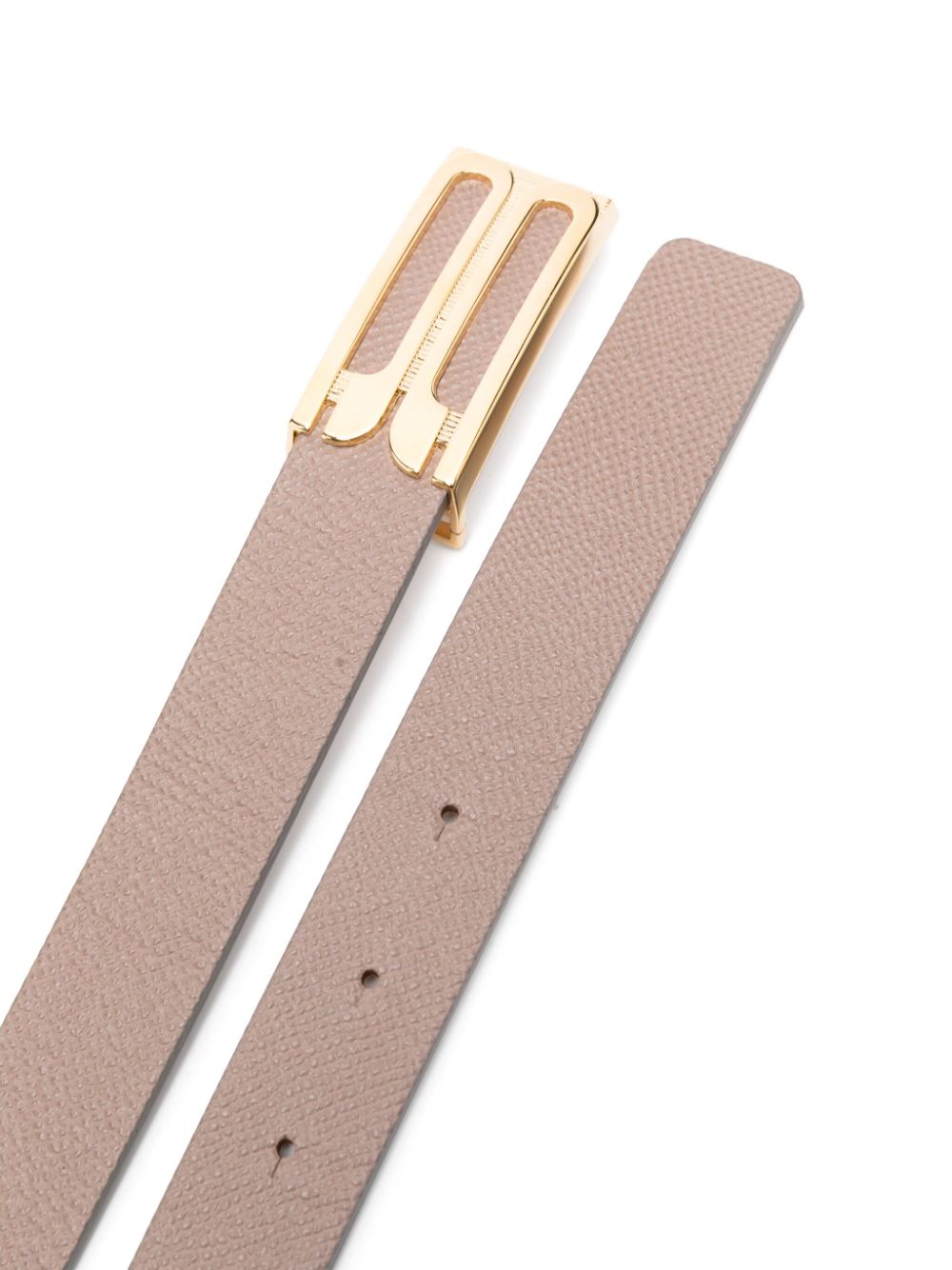 Victoria Beckham Frame belt - Grijs