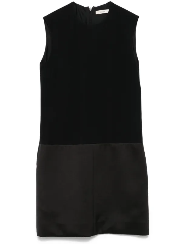 Celine Pre-Owned 2010s A-line Mini Dress | Black