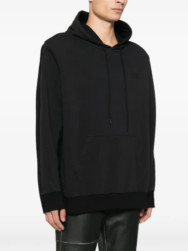 MM6 Maison Margiela ナンバーモチーフ パーカー | ブラック | FARFETCH JP