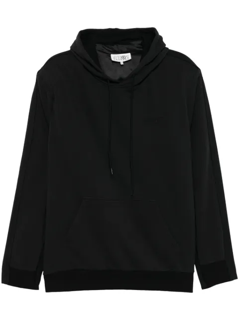MM6 Maison Margiela numbers-motif hoodie