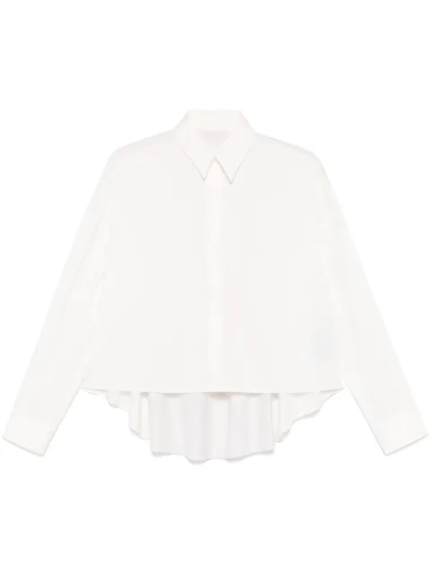 MM6 Maison Margiela contrast-panel shirt