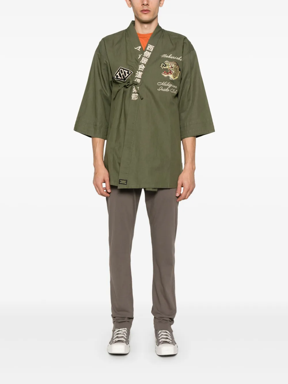 Maharishi 1103 Nekomata Tiger jacket - Groen