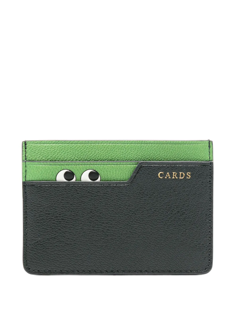 Anya Hindmarch Peeping Eyes pasjeshouder Zwart