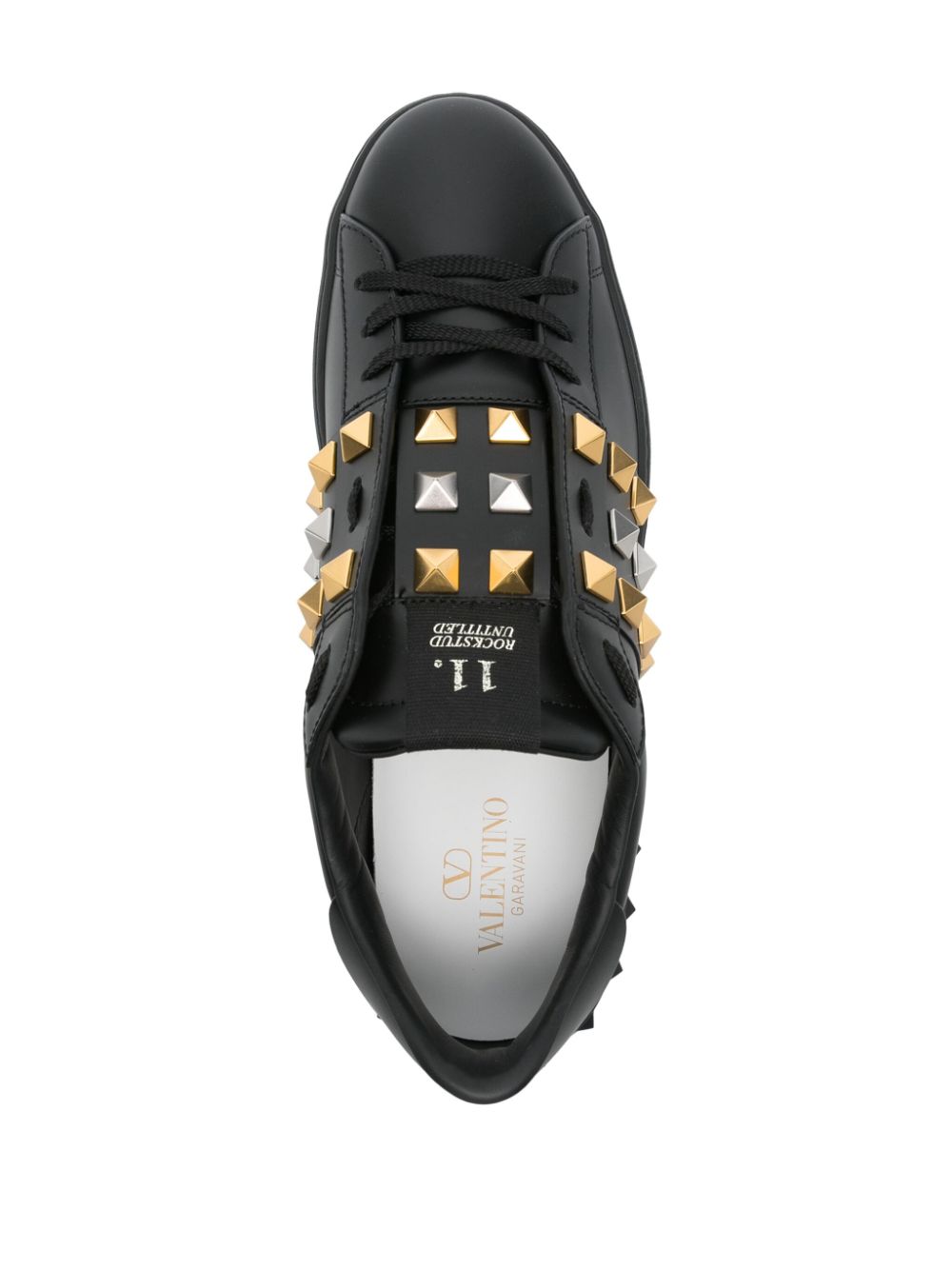 Valentino Garavani Rockstud Untitled sneakers Zwart