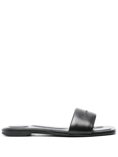 Claquettes à logo embossé - Alexander Wang - Modalova