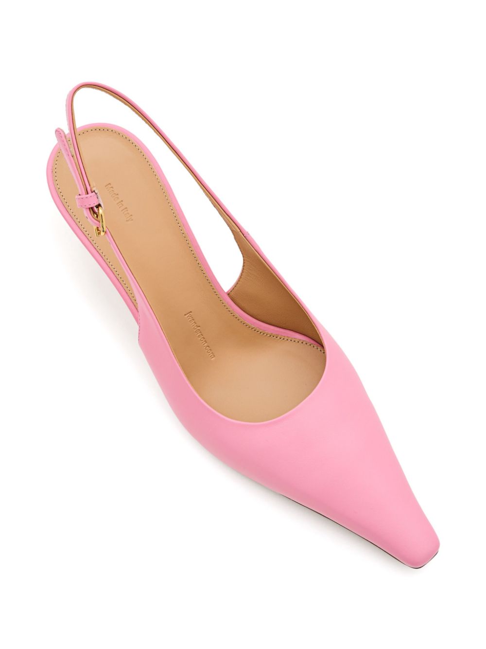 JW Anderson Pumps met kettinghak Roze