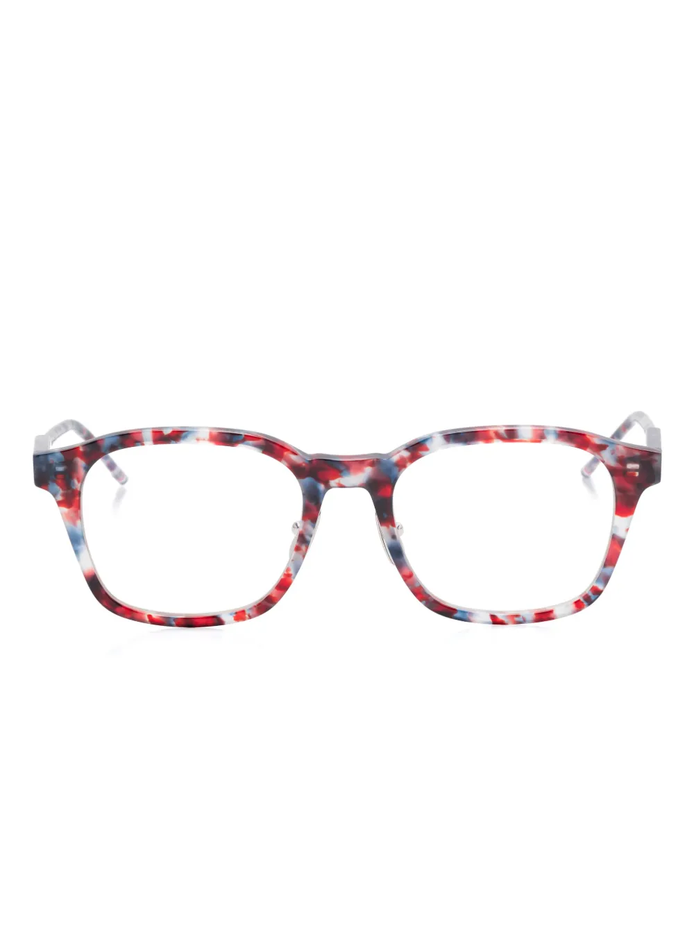 Thom Browne Eyewear square-frame glasses | Blue | Image 1