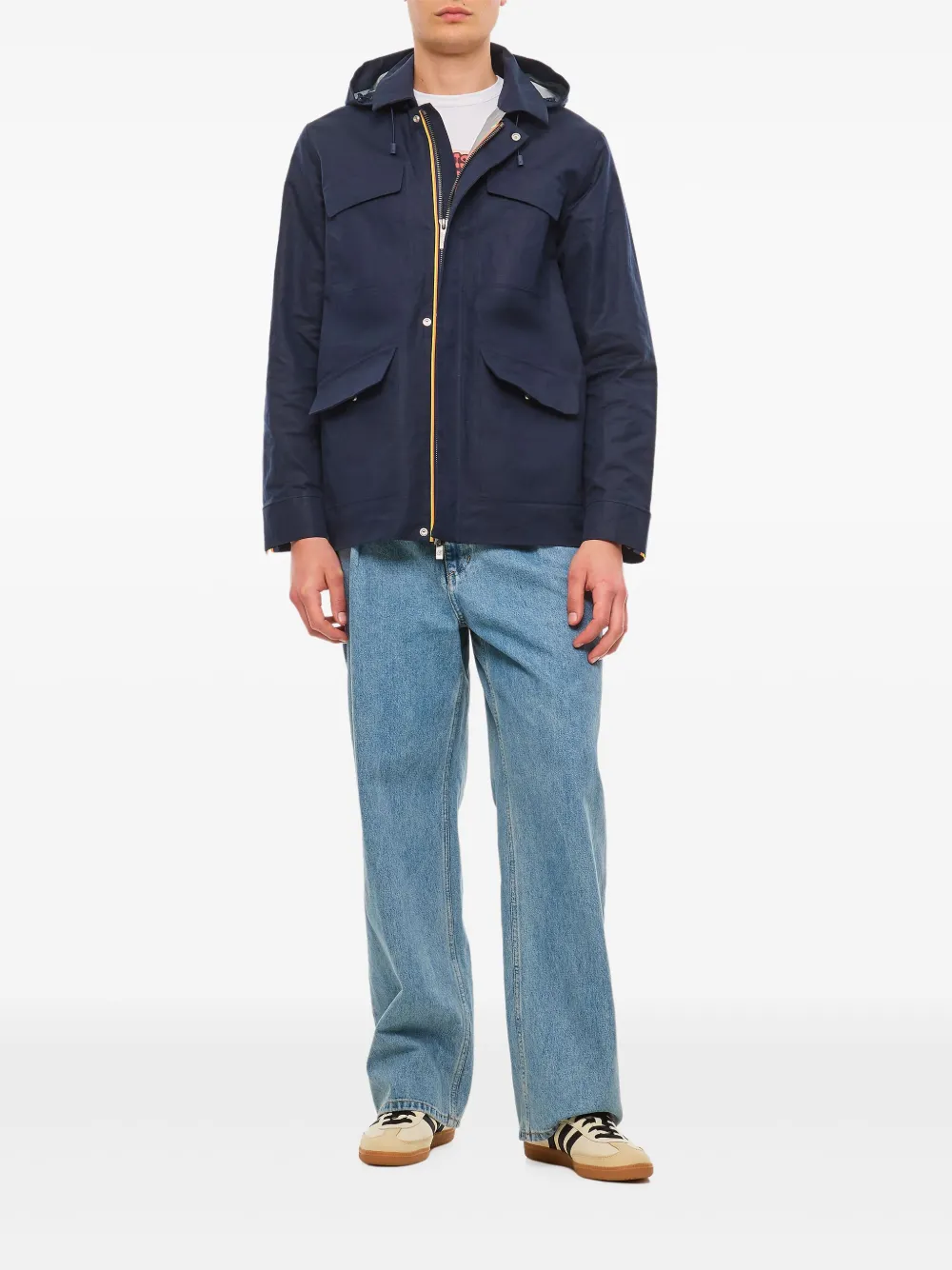 K-Way Erhal windjack Blauw