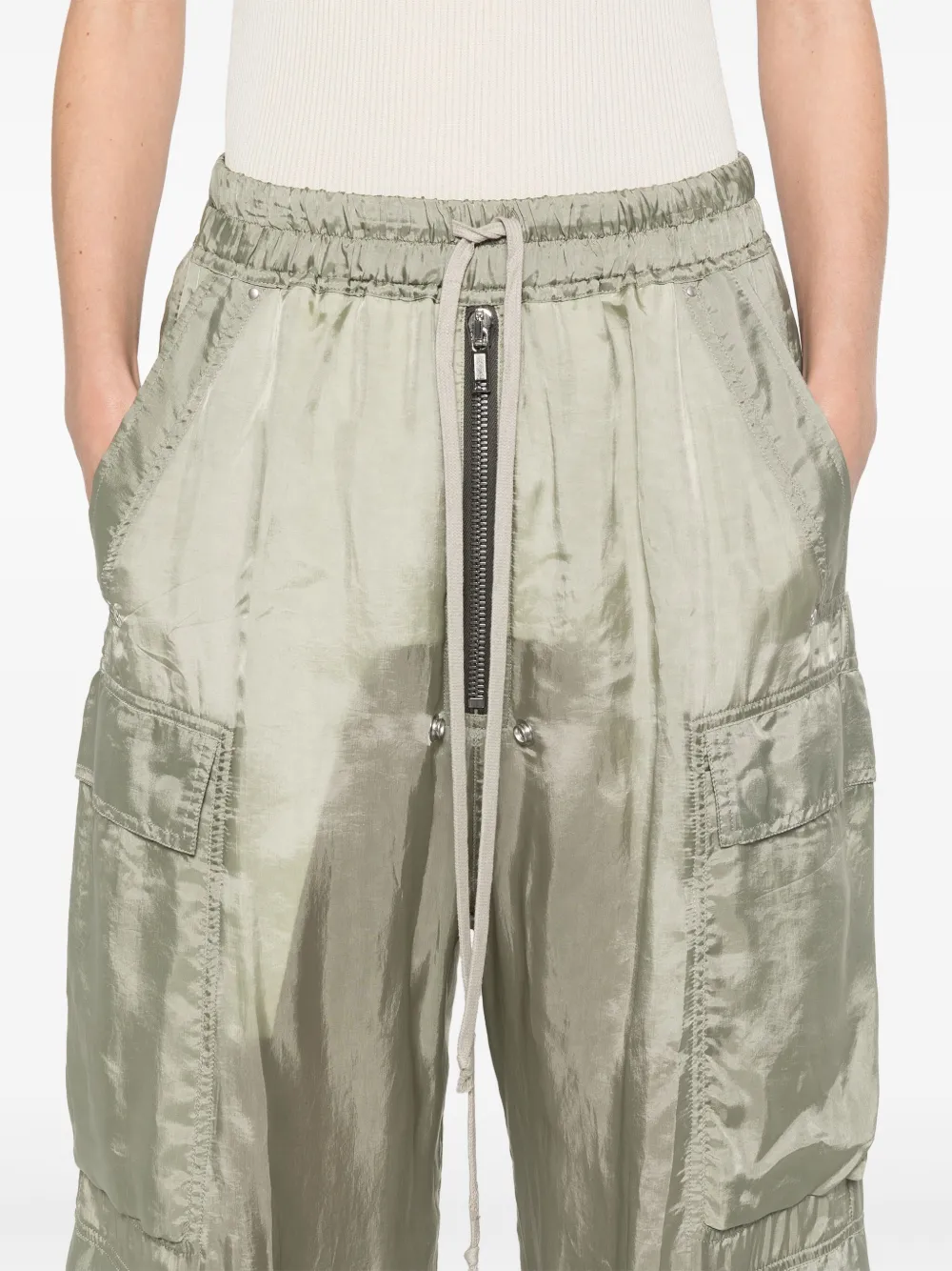 Rick Owens Cargobelas broek Groen