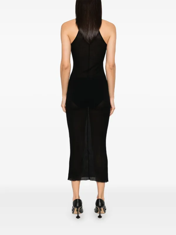 RICK OWENS(リックオウエンス) ノースリーブ ドレス Rick Owens ノースリーブ ドレス | ブラック | FARFETCH JP
