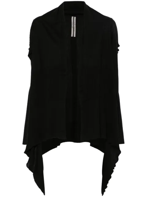 Rick Owens tied wrap cardigan 