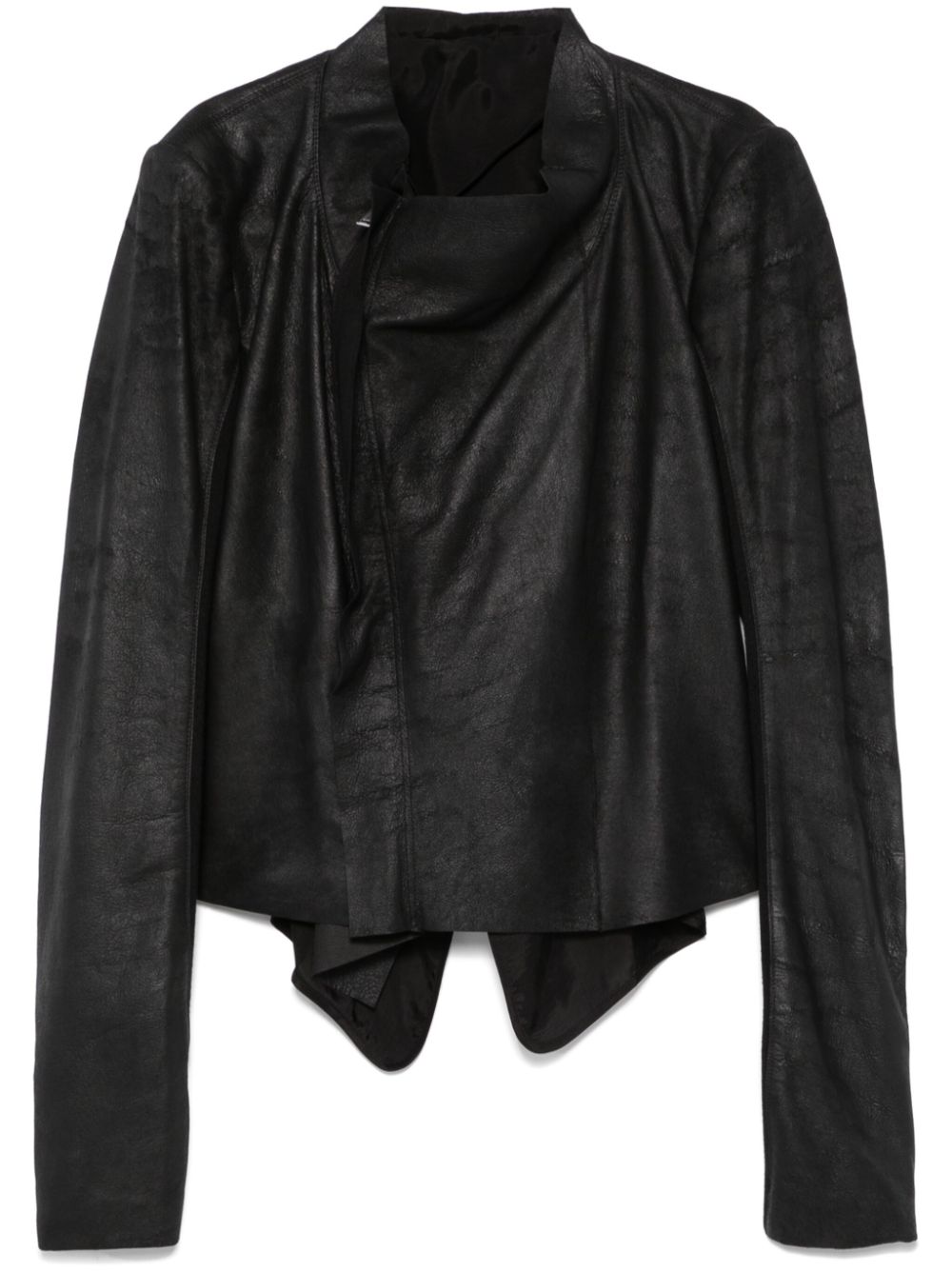 leather biker jacket