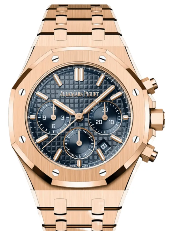 38mm Ap Watch Chrono Audemars Piguet Royal Oak 38mm Blue