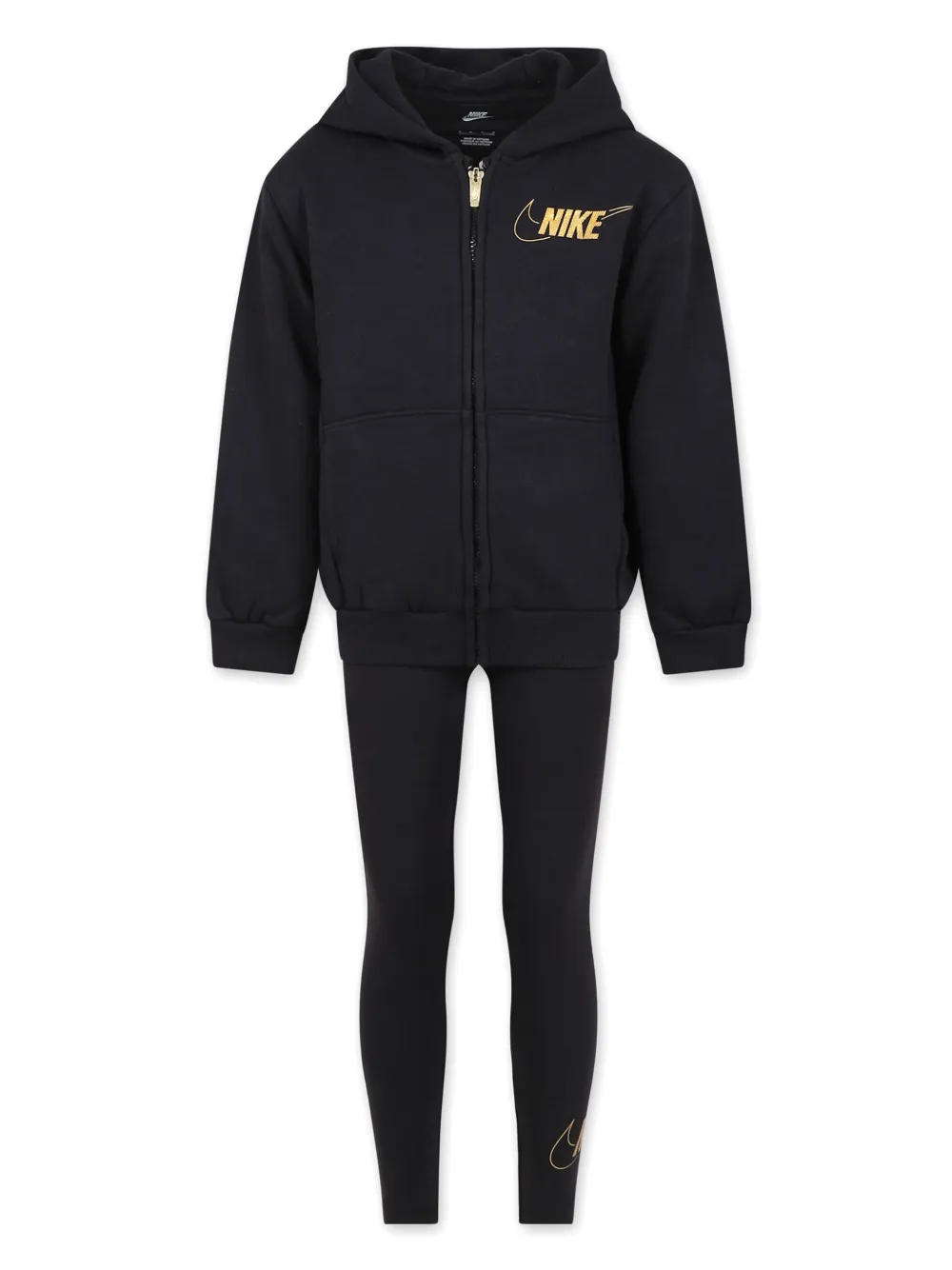 Nike Kids printed tracksuit set - Nero