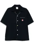 Casablanca cuban collar shirt - Blue