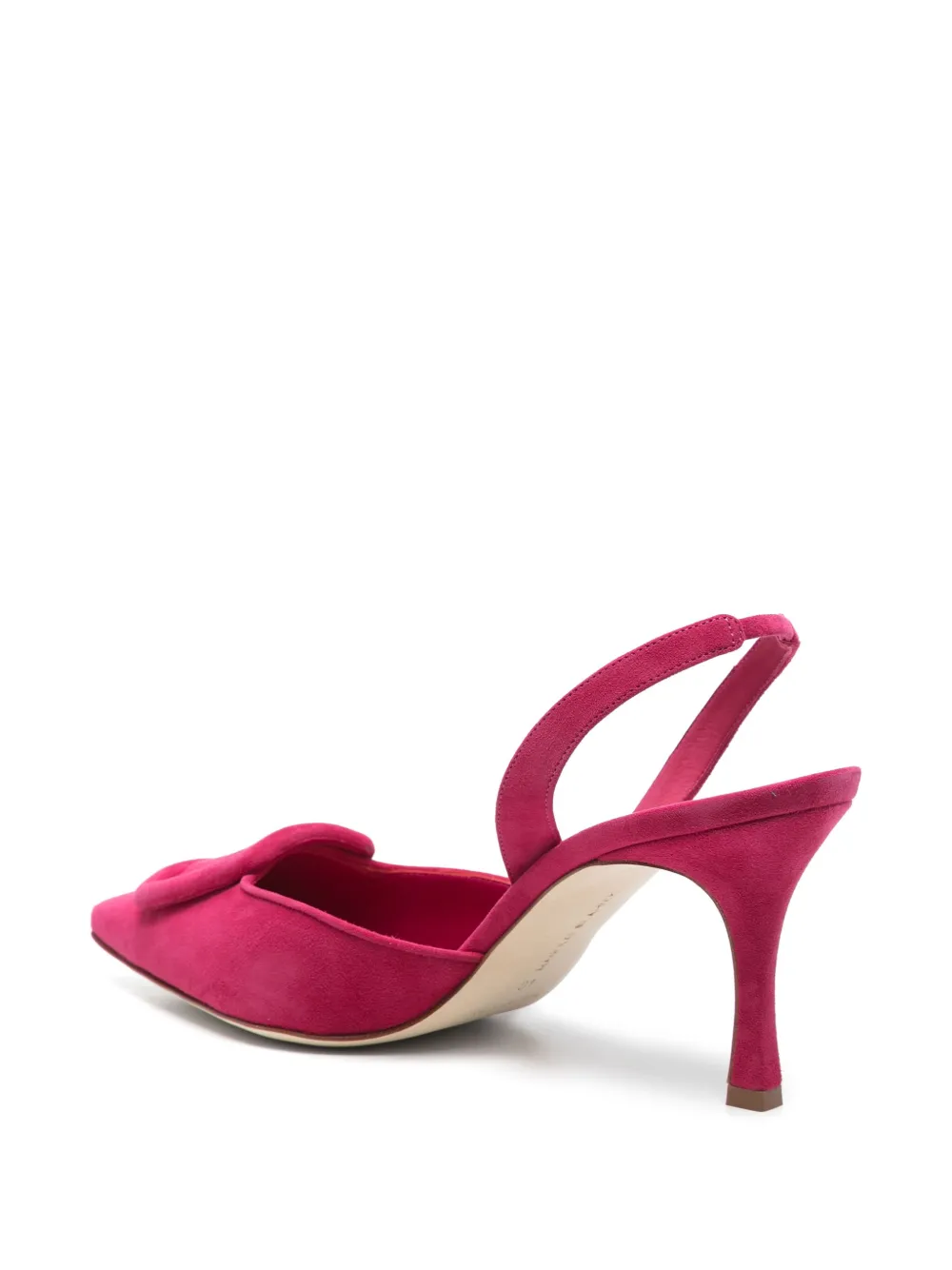 Manolo Blahnik 70mm Maysale slingback sandals Pink