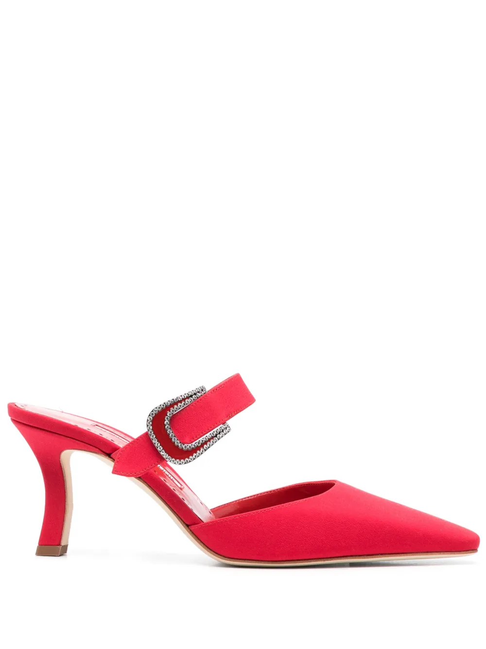 Manolo Blahnik 70mm Jabita pumps Red