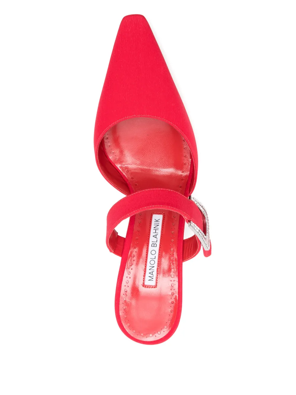 Manolo Blahnik 70mm Jabita pumps Red