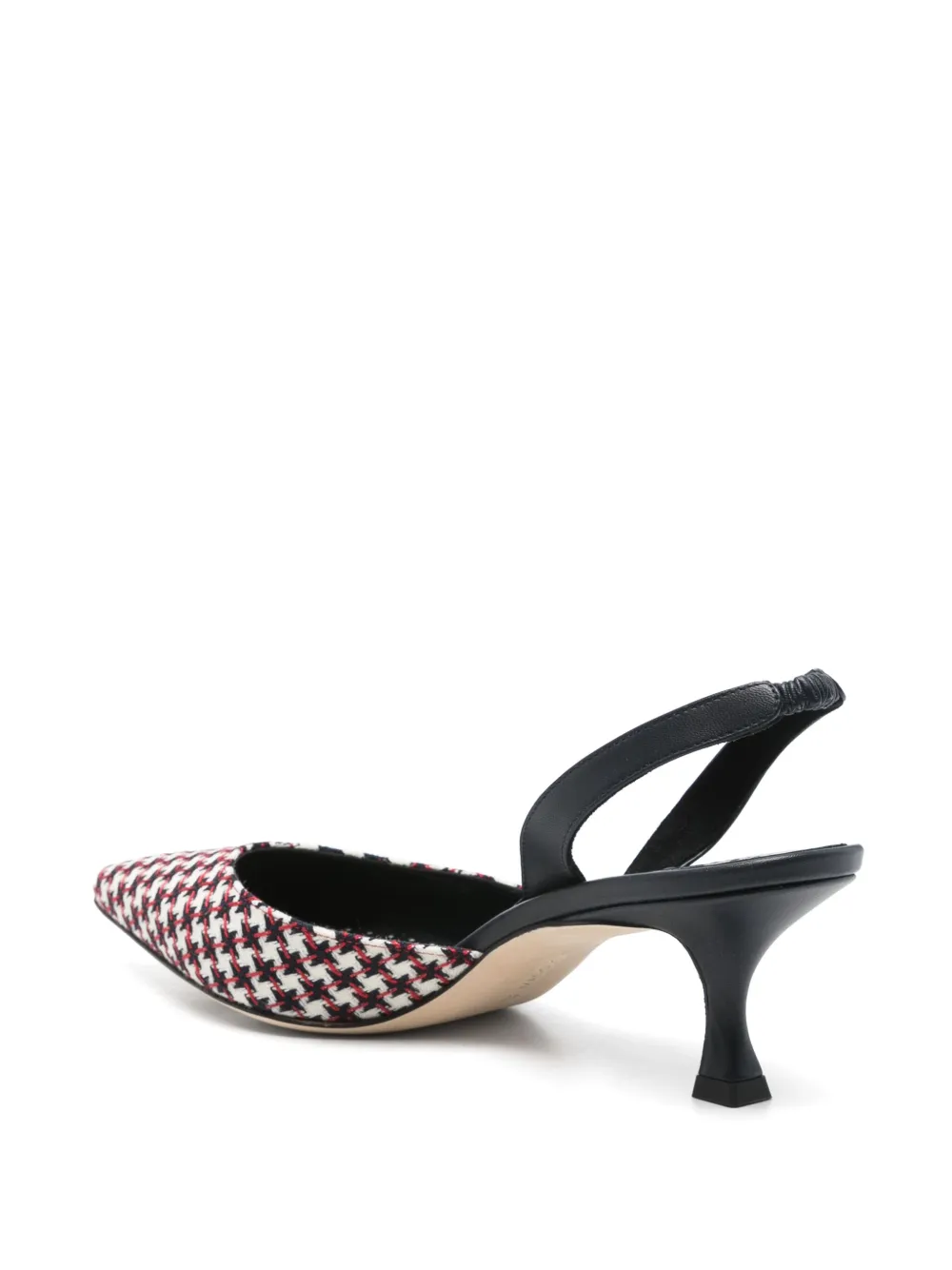 Manolo Blahnik 50mm Carolyne Gala slingback sandals White