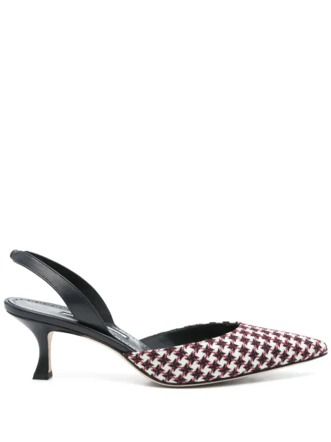 Manolo Blahnik sandalias Carolyne Gala con tacón de 50mm