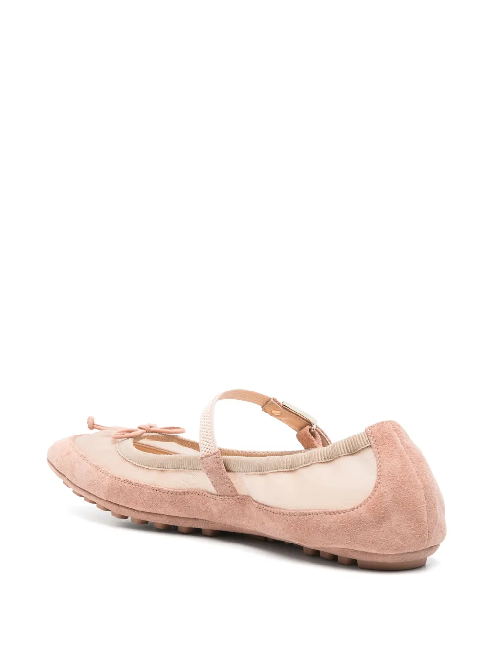FENDI Baguette ballerina's - Roze
